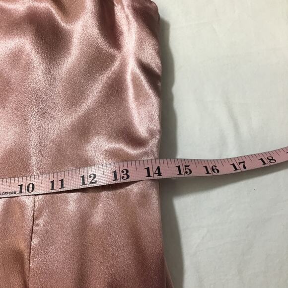 LULU'S SZ M Pink On the Guest List Mauve One-Shoulder Neck Maxi Dress NEW B97 - Picture 7 of 11